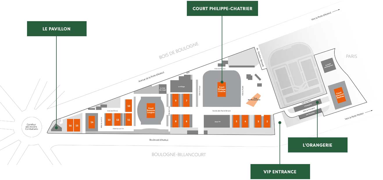 Match Schedule Roland-Garros 2023 Official Hospitality